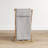 X‑Frame Wood Laundry Hamper with Poly‑Cotton Bag and Folding Rubberwood Frame-259545032