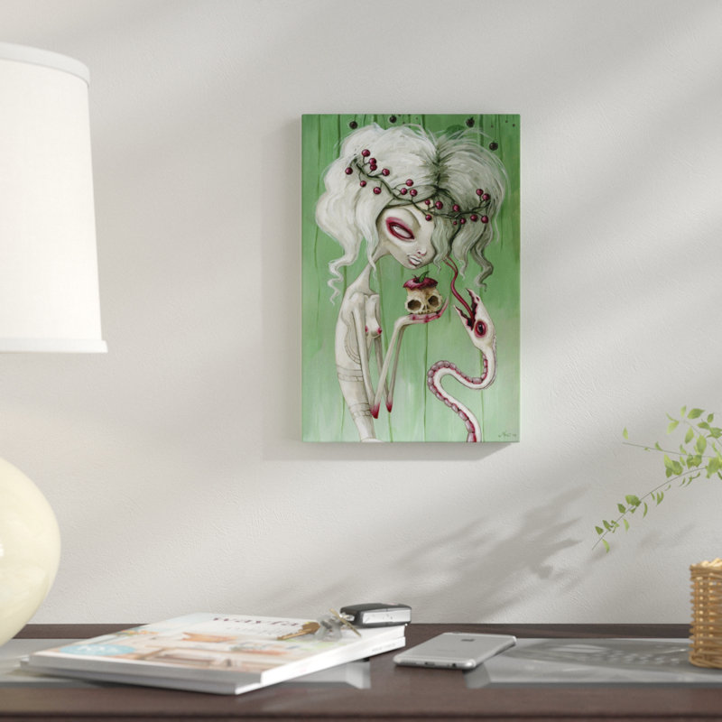 « the doux saveur of deces », reproduction d’impression sur toile, H 26 po x l 18 po x P 1,5 po, Toile tendue, Pas de tapis