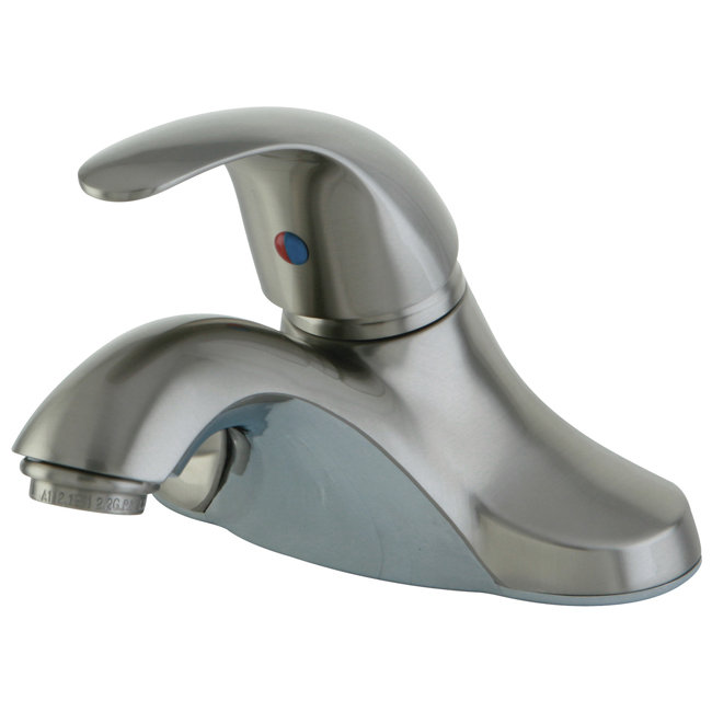Legacy Centerset Bathroom Faucet, Without Pop Up Drain, Polished Chrome