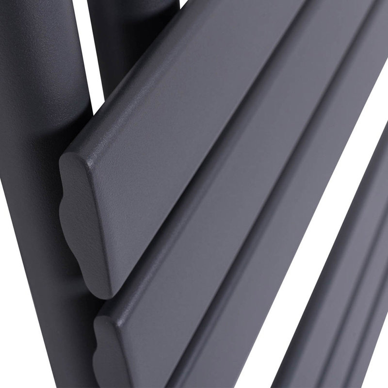 Greylin Flat Panel Towel Rail Heated Towel Rails, Anthracite