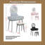 Ensemble de coiffeuse 54 "avec miroir à DEL, ensemble de coiffeuse 4 tiroirs avec tabouret-1070750676
