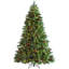 Lighted Artificial Pine Christmas Tree-50338569