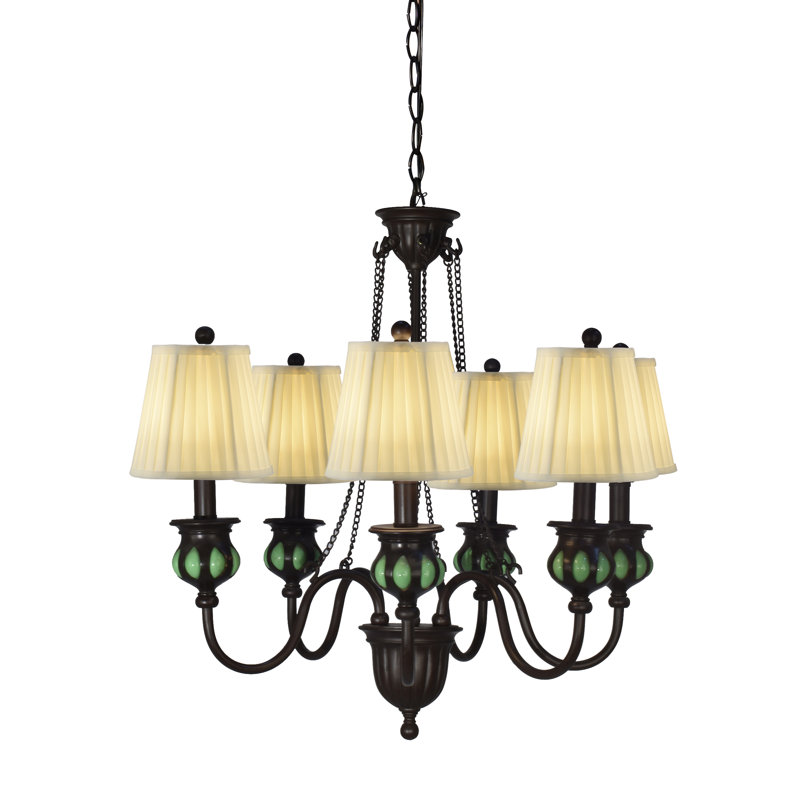 Lustree classique/traditionnel 6 lumières ombrée Ashwood
