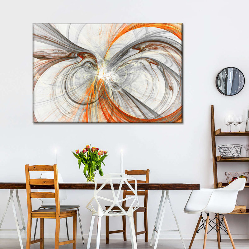 An Abstract Canvas Print, 8" H x 12" W x 1" D
