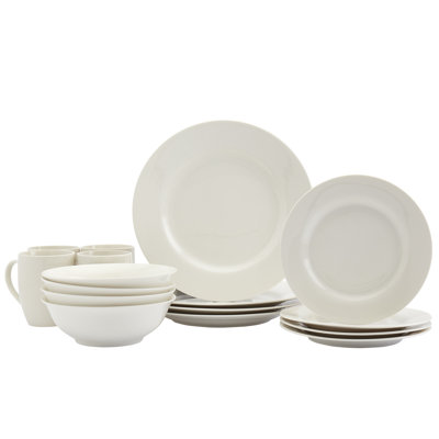 Tabletops Gallery 16 piece Dinnerware Set White