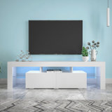 Casey LED TV Stand with Adjustable Lights & Storage