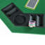 Tapis de table de poker pliable 48 po INO Design pour 8 joueurs Texas Holdem Octagon-115822108