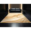 Tapis à rayures douces et moelleuses en moelleux brun et beige Freshford-1979458517