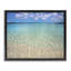 Cadre flottant transparent des eaux de la plage des Caraïbes, design par Seven Trees Design-406265120-406265121