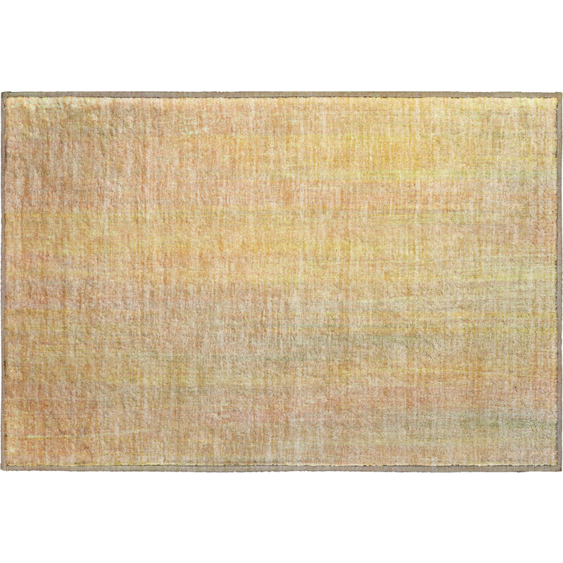 Cerrito Area Rug with Non-Slip Backing, Rectangle 1'8" x 2'6"