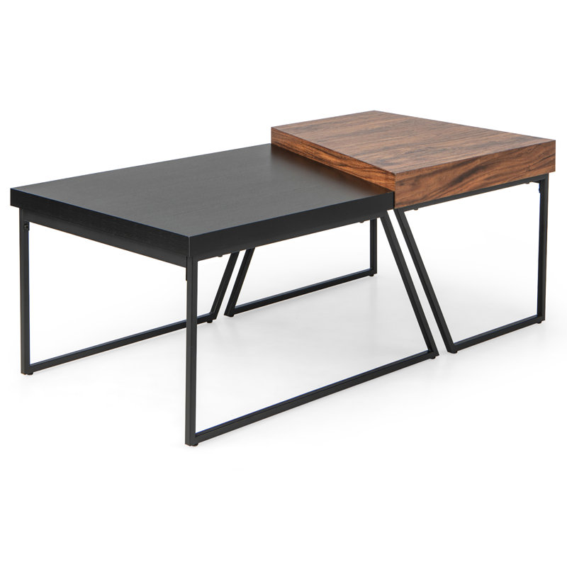 Trent Austin Design® Mulcahy Bunching Table Modern Coffee Table Set Of ...