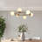 Lizann 6-Light Dimmable LED Pendant 28W