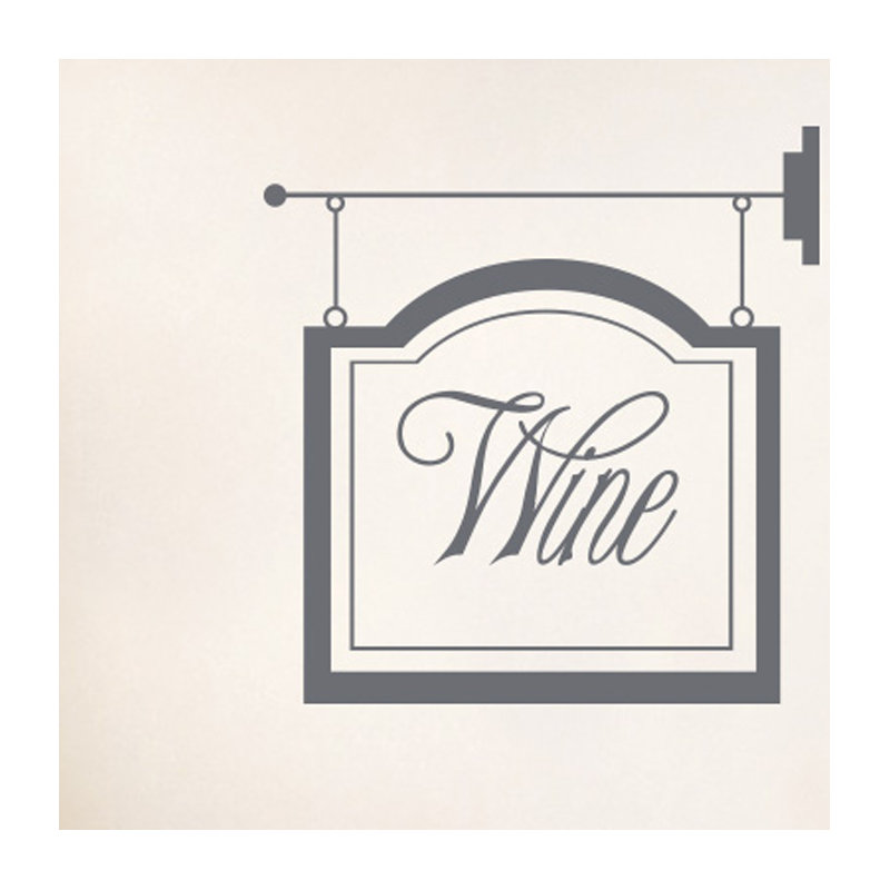 Abstract Wall Decal, Grey