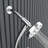 Pressure-Balanced Complete Shower System with Rough in-Valve