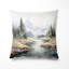 Coussin décoratif River Mountain - River Mountain In Minimal Canada II-135801228