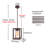 17 Storeys 1 - Light Single Rectangle Pendant Lights-1122153163