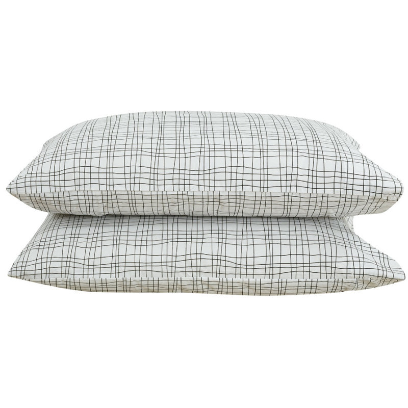 Ensemble de 4 valises pour chambre Anabiah, Ensemble de draps pour lit simple + drap-housse + 