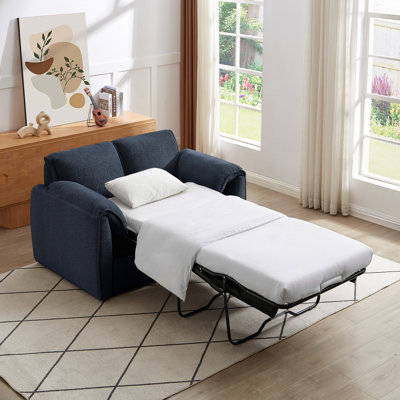 Canapé convertible en chenille