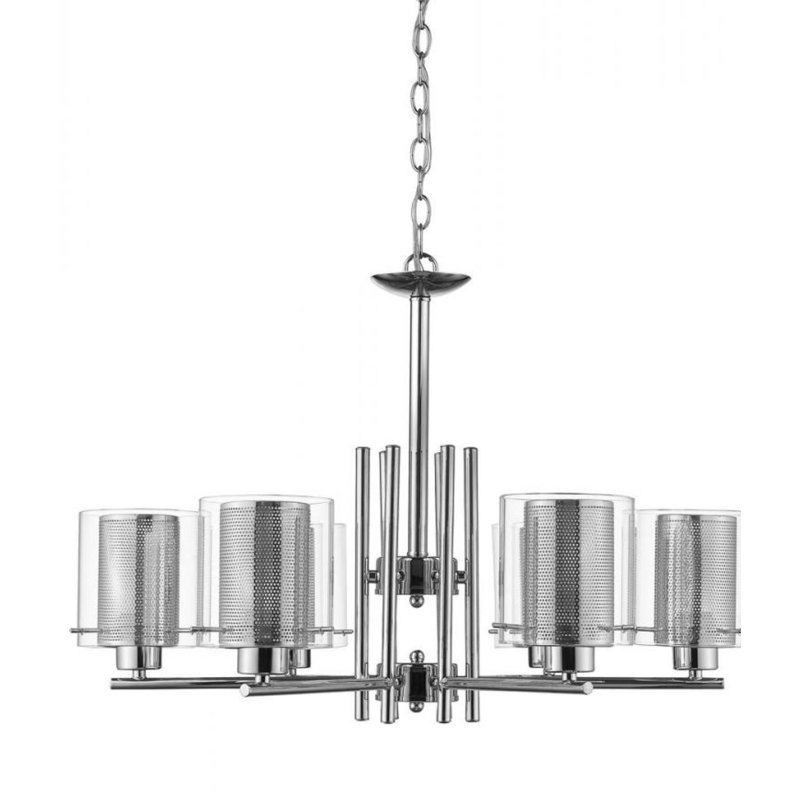 Lustre géométrique à 6 lumières Audino