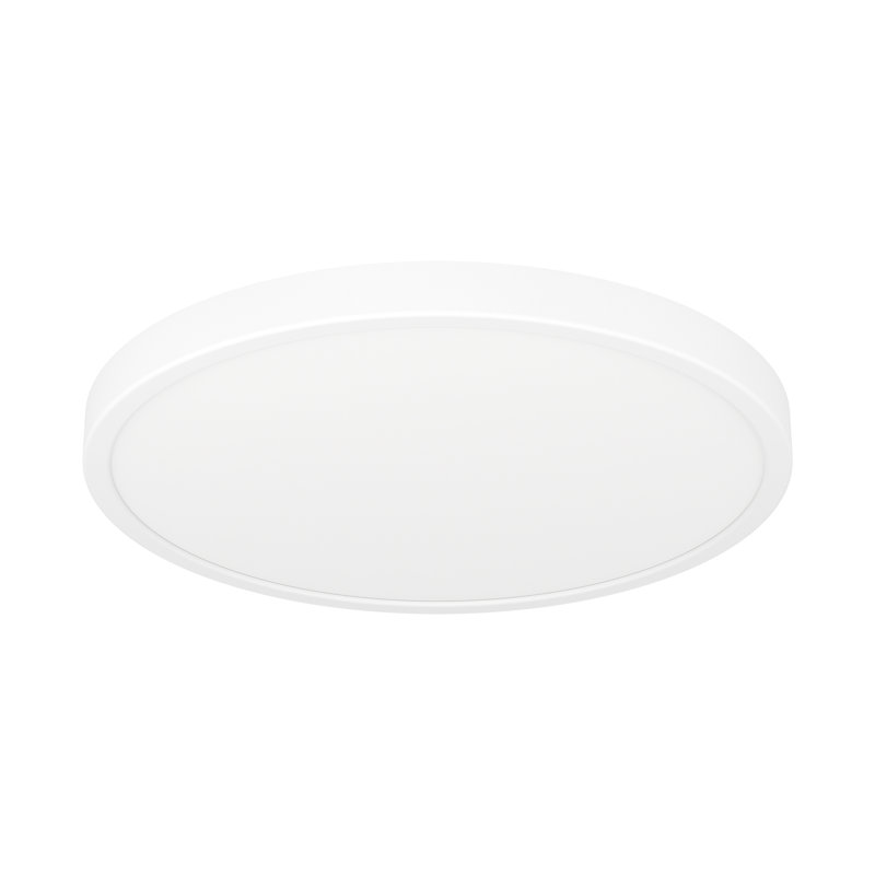 Denean LED Flush Mount, Black