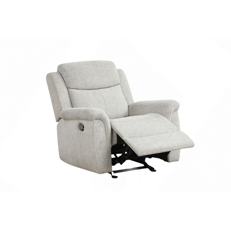 Fauteuil inclinable manuel manuel avec accoudoirs coulissants