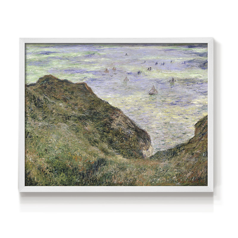 Paysages rétro-Lxxvii-impression encadrée - réversible, H 22 po x l 28 po, Blanc