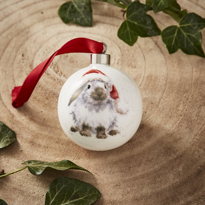 Classic Wrendale Designs, Ho Ho Ho Bauble