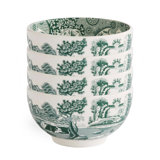 Heritage Green Italian 4.3" Bowls, Set of 4