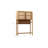 Bamboo Toilet Storage Rack For Independent Bathroom, Laundry Room, Space-Saving And Natural Color Design-1611982516