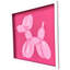 «Pink Dog Balloon», art encadré