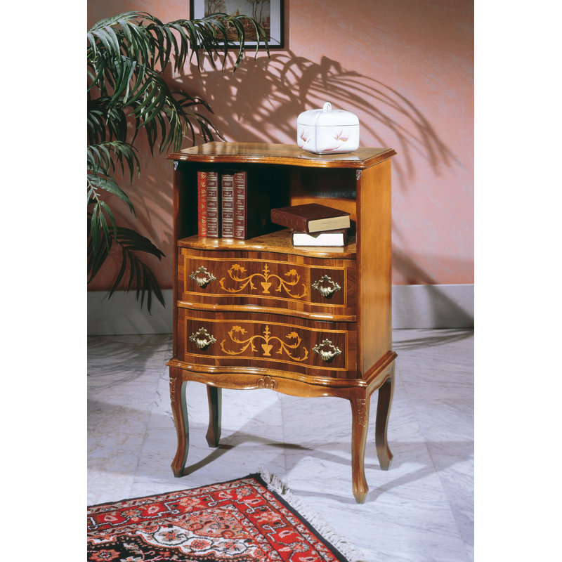 Burchfield 58cm W 2 - Drawer Chest of Drawers