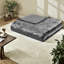 Ensembles de literie luxueux, velours de polyester simple TG, confort moderne