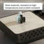Table basse moderne avec rangement artistique