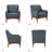 Arshanti Armchair With Solid Wood Legs-76353533