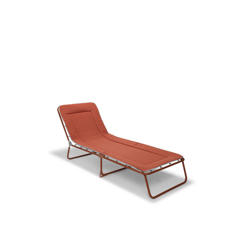 Chiemsee 3-Legged Lounger, Terracotta