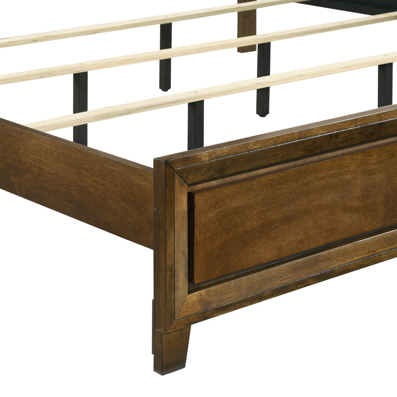 Bangor Wood King Bed, Brown, King