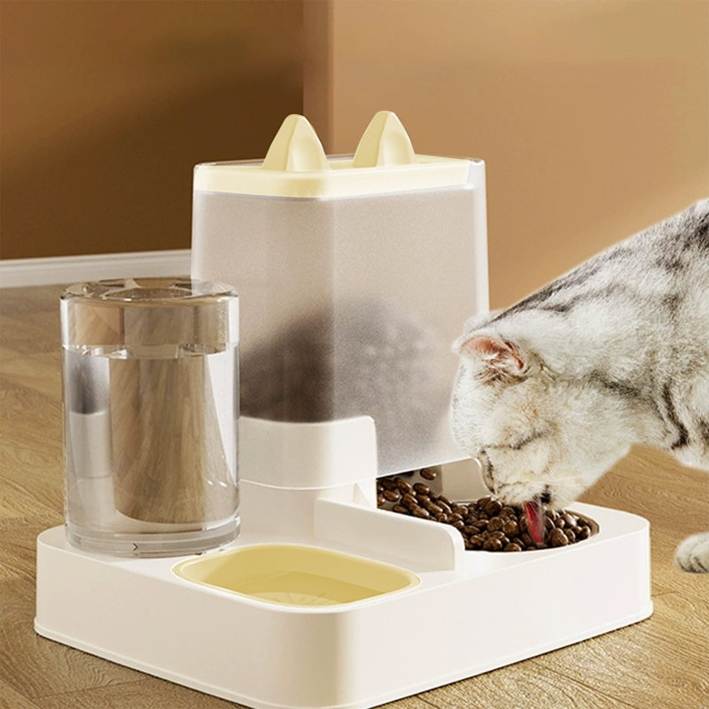 Bols à chats Cats Bowls, Yellow