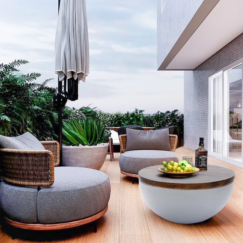 Berta Round Coffee Table