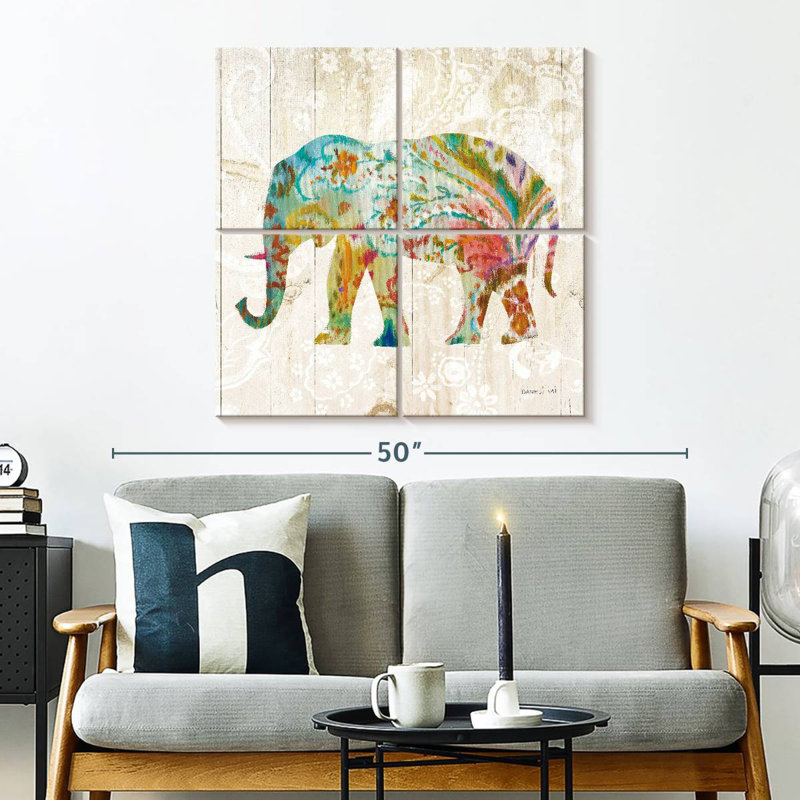 Éléphant Bramho Boho Paisley II