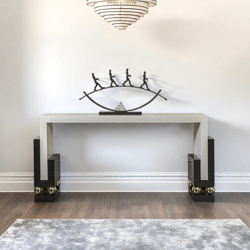 Console Modern Minimalist Art Design, H 31,5 po x l 62,99 po x P 15,75 po