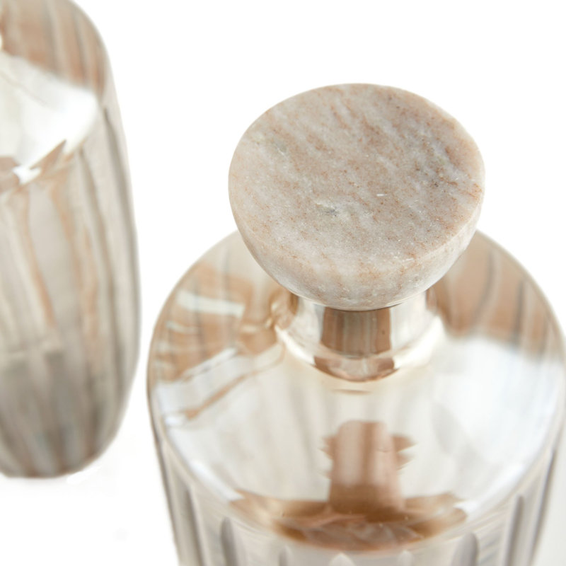 Arielle Decanters, Set Of 2