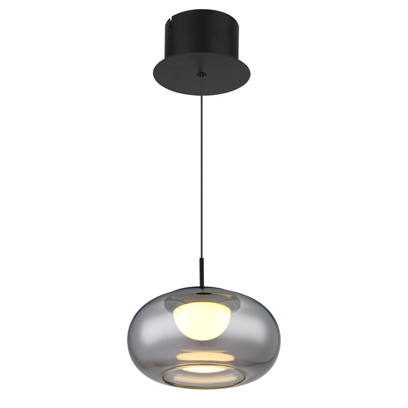 Chanyce 1 - Light LED Pendant, Smoke colour