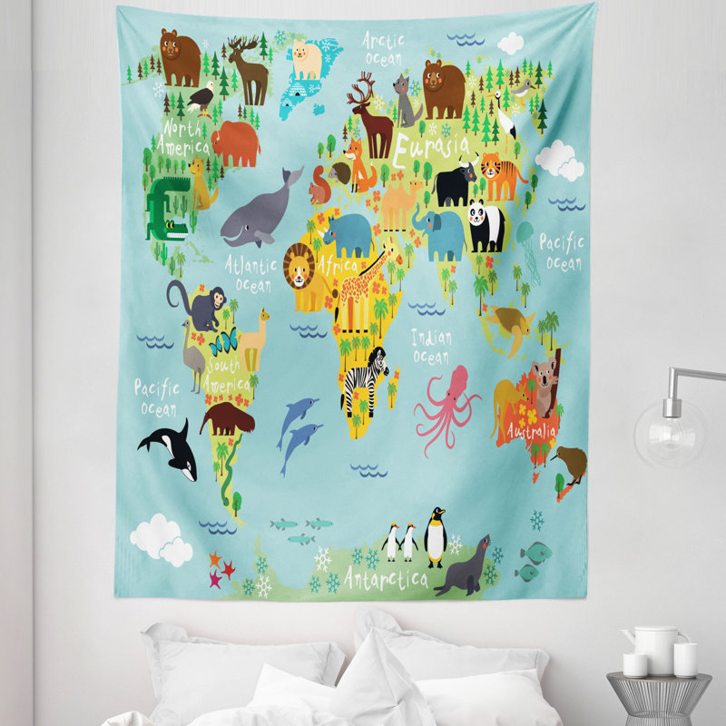 Microfiber Wall Hanging, 223.52cm H x 172.72cm W