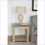 Rustique contemporain gris béton & amp; Table basse en bois pour le salon, décoration robuste et élégante