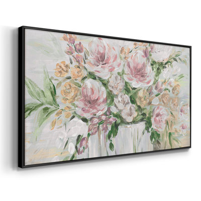 Springtime Soiree- Framed Gallery Wrapped Canvas -Ready to Hang