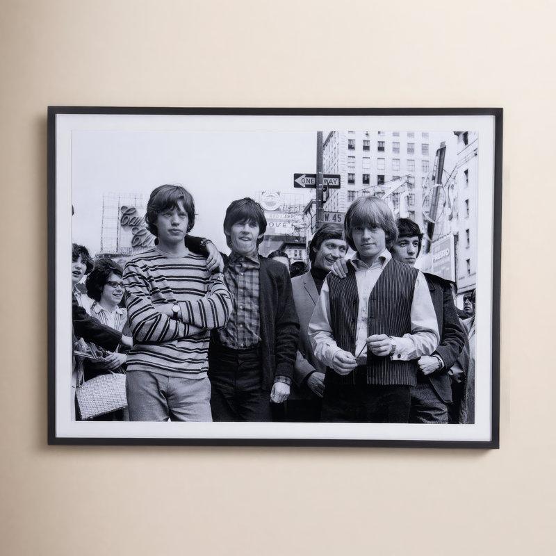 The Rolling Stones Print by Getty Images, 30" H x 40" W x 0.8" D