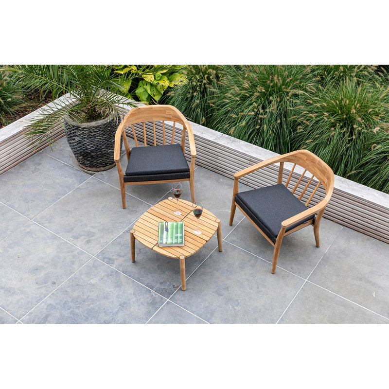 Copenhagen Solid Wood Arm Chair, No