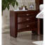 Table de chevet LUCILLE MERLOT