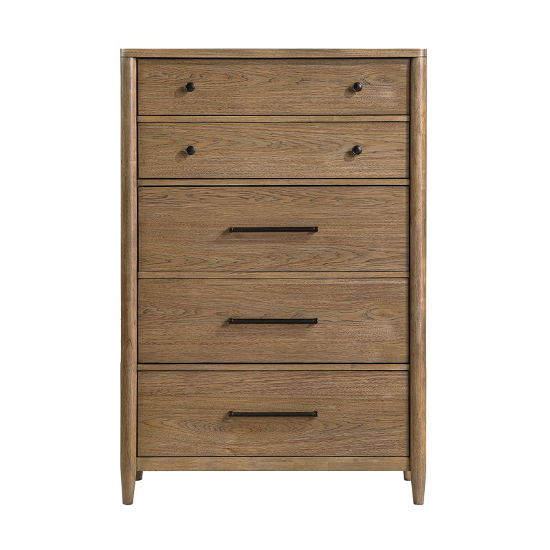 Ensemble de meubles de chambre à coucher à 5 tiroirs Modern Modern