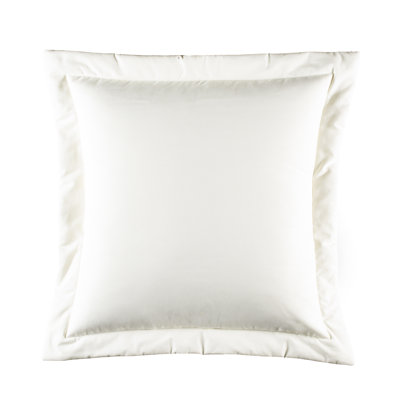 Taie décorative européenne en coton uni Seabrook